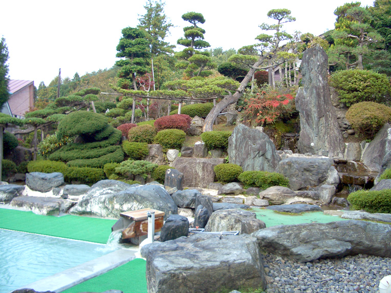 日本庭園 大露天風呂のイメージ